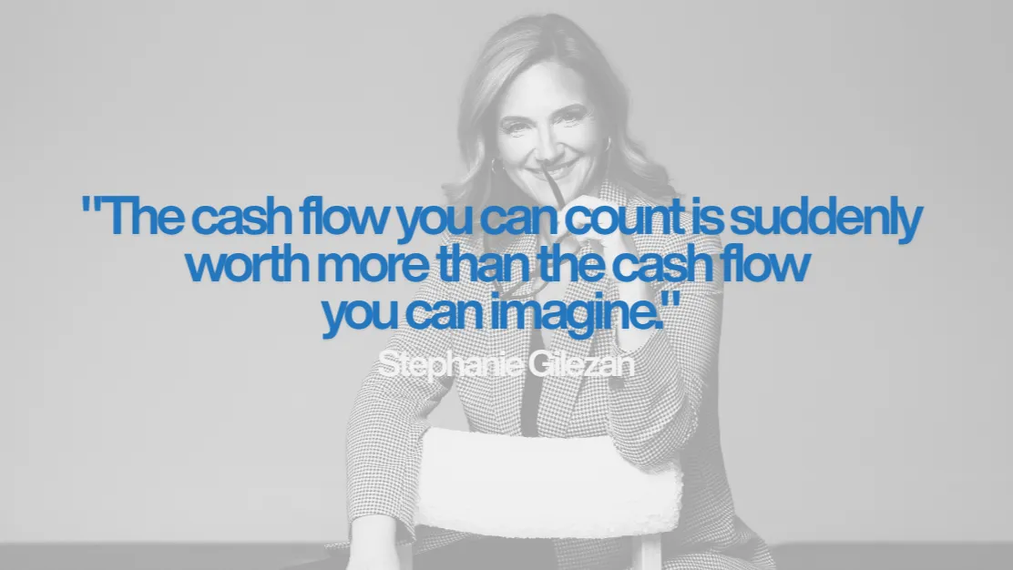 Stephanie Gilezan quote graphic for the article Defensive Income Is the New Alpha