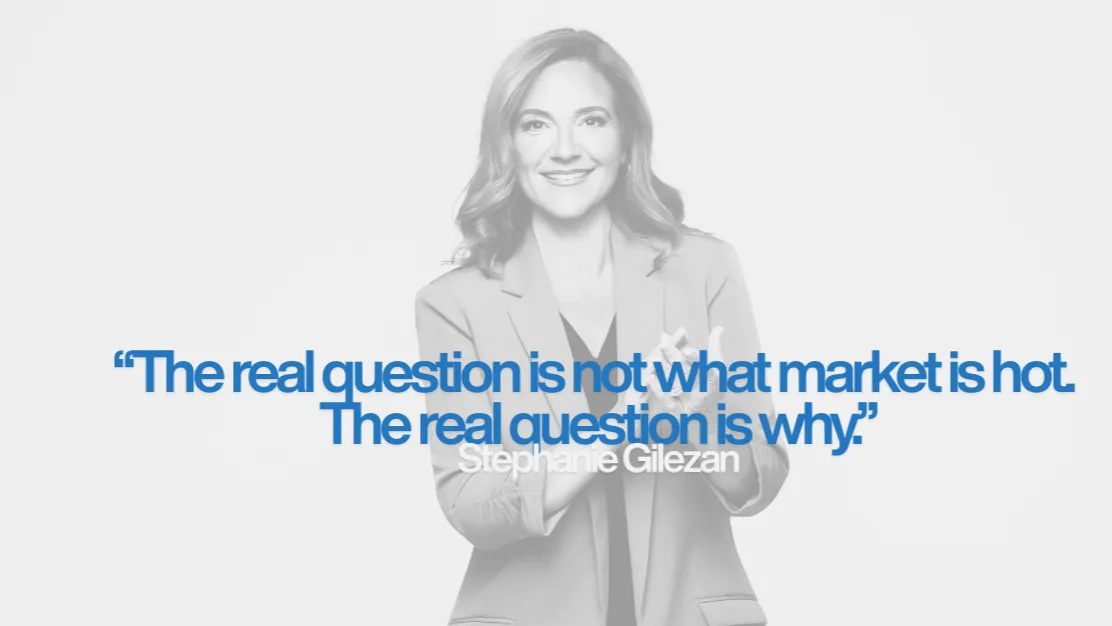Stephanie Gilezan quote graphic for the article 5 Global Property Markets I Believe Are Poised for Serious Attention in 2026